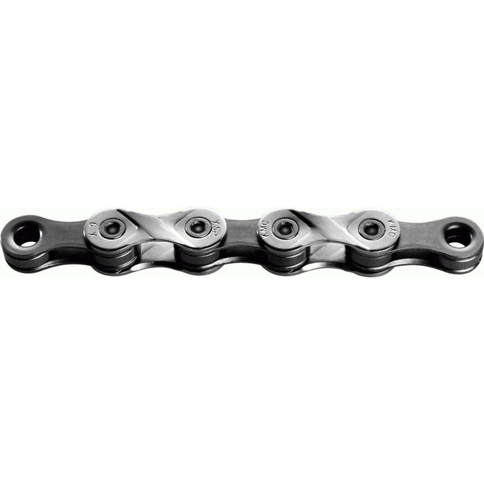 KMC X9 Silver/Grey Chain Bulk 25 pcs