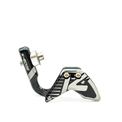 K-Edge Elevate 1x Large Ring Race Chain Guide, Black Anodised