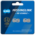 MissingLink 11X Joining Links Silver reuseable