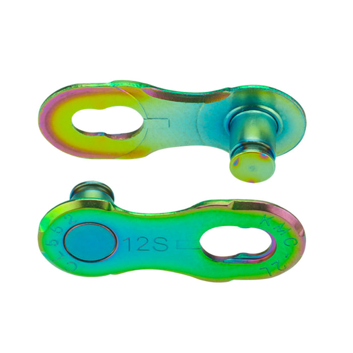 KMC MissingLink 12NR Aurora Green 2pcs