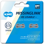 MissingLink 7/8R EPT Joining Links Silver 7.3mm 2pcs