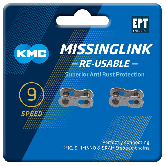 MissingLink 9X Joining Links Silver ept 2pcs