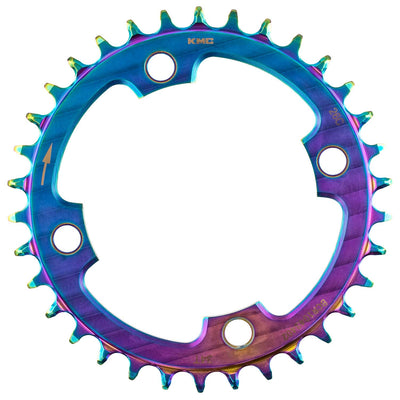 KMC 104pcd 4 Arm Narrow/Wide MTB Aurora Chainrings