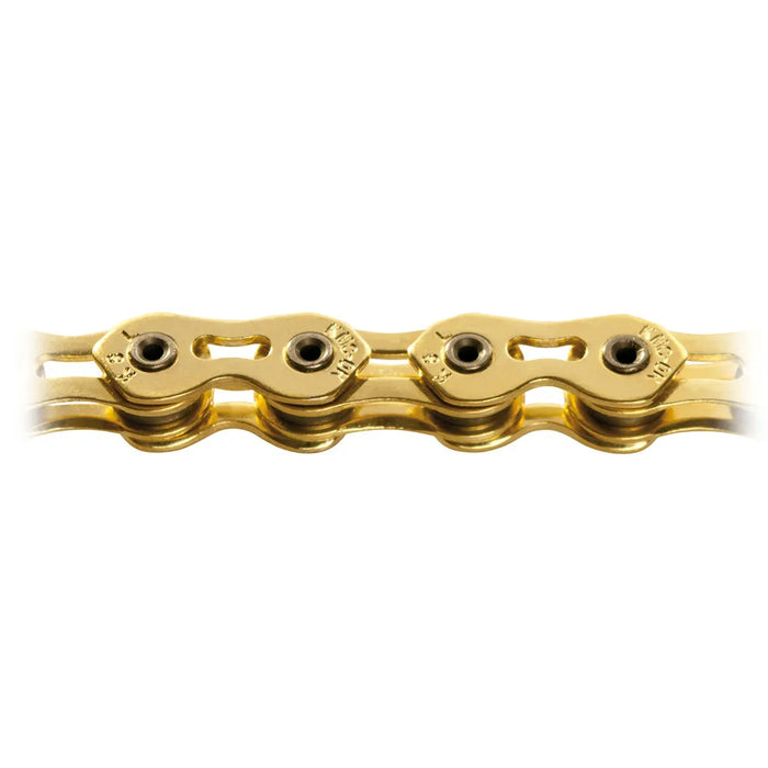 KMC K1SL Narrow Ti-N 100 Link Single Speed Chain in Gold