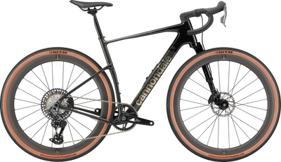 2026 Cannondale Topstone Carbon 2 AXS SmartSense Gravel Bike in Copper Ore, side view