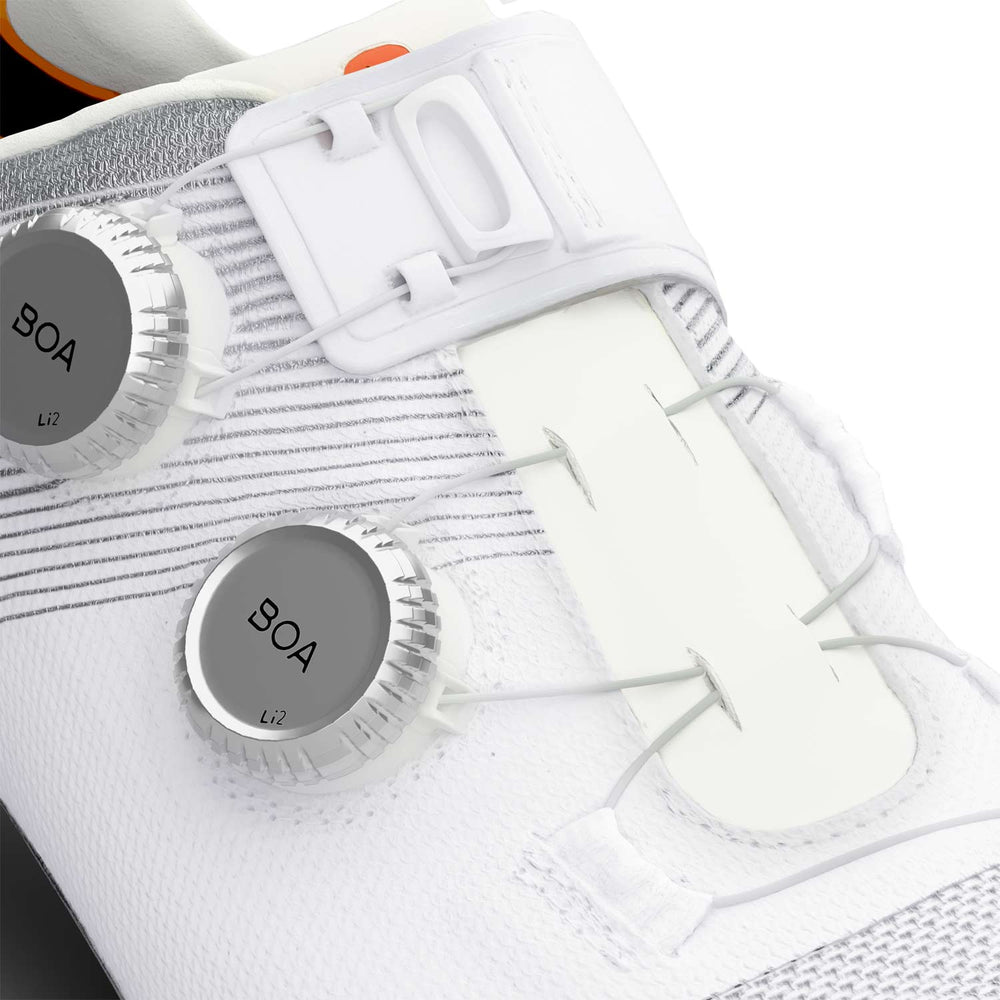 DMT Shoes KR0 Evo Superlight White/Silver Road Shoes