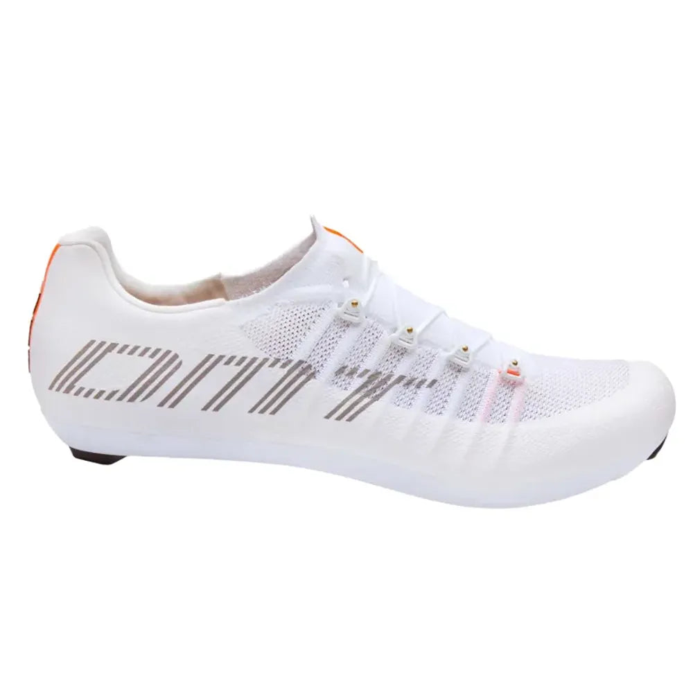 2025 DMT Pogi's White Shoes Road Cycling Shoes in White