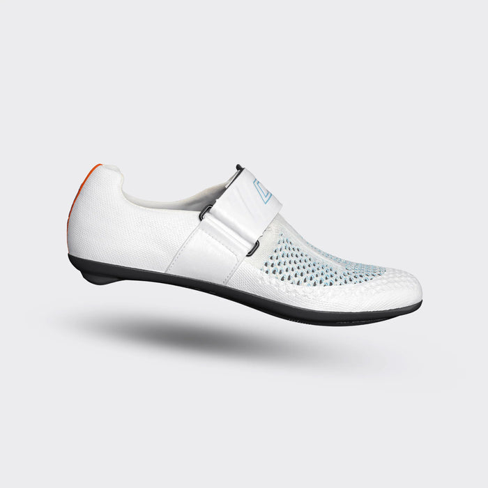 DMT Shoes Oxy White Blue Triathlon Shoe