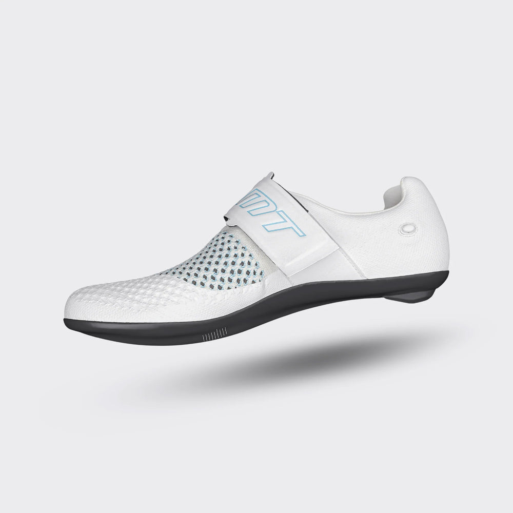 DMT Shoes Oxy White Blue Triathlon Shoe