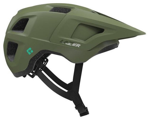 Lazer Lupo KinetiCore Mountain Bike Helmet in Fern Green