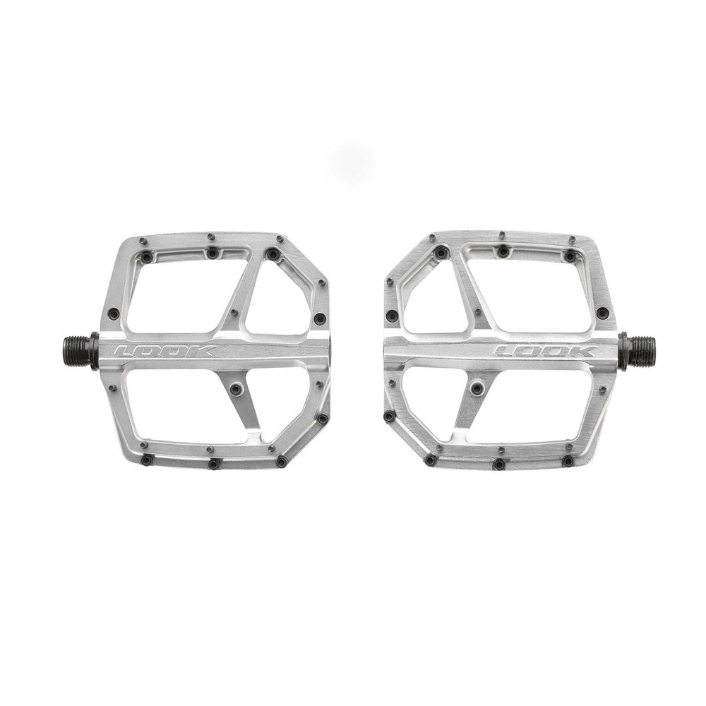 Look Trail Roc Plus Flat Silver Pedals