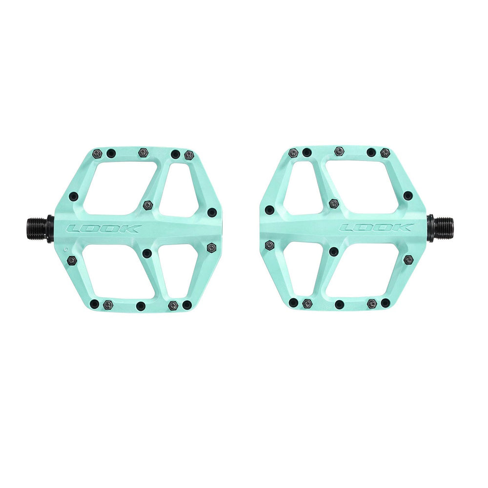 Look Trail Fusion Flat Blue Pedals