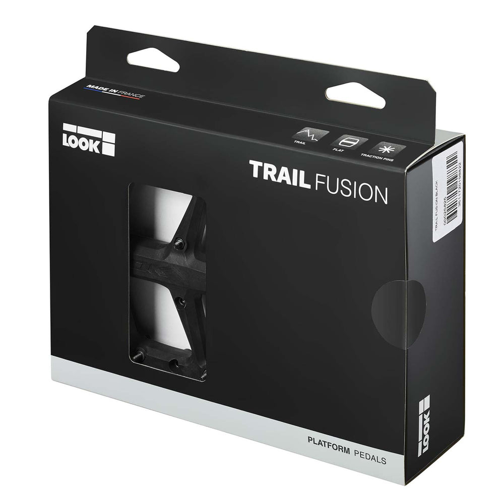 Look Trail Fusion Flat Black Pedals