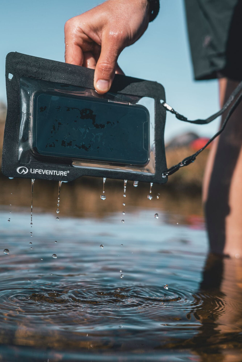 Lifeventure Waterproof Phone Case Plus, Grey