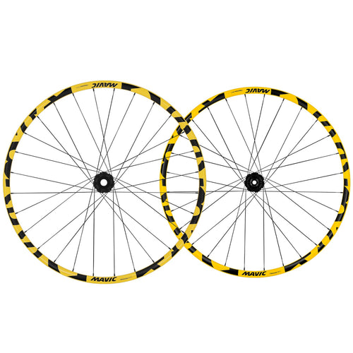 Mavic Deemax DH Yellow Mullet 6 Bolt Boost