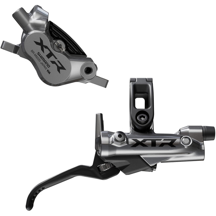 BR-M9220/BL-M9220 XTR 4 pot bled brake lever/post mount calliper, front right