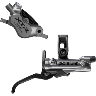 BR-M9220/BL-M9220 XTR 4 pot bled brake lever/post mount calliper, front right