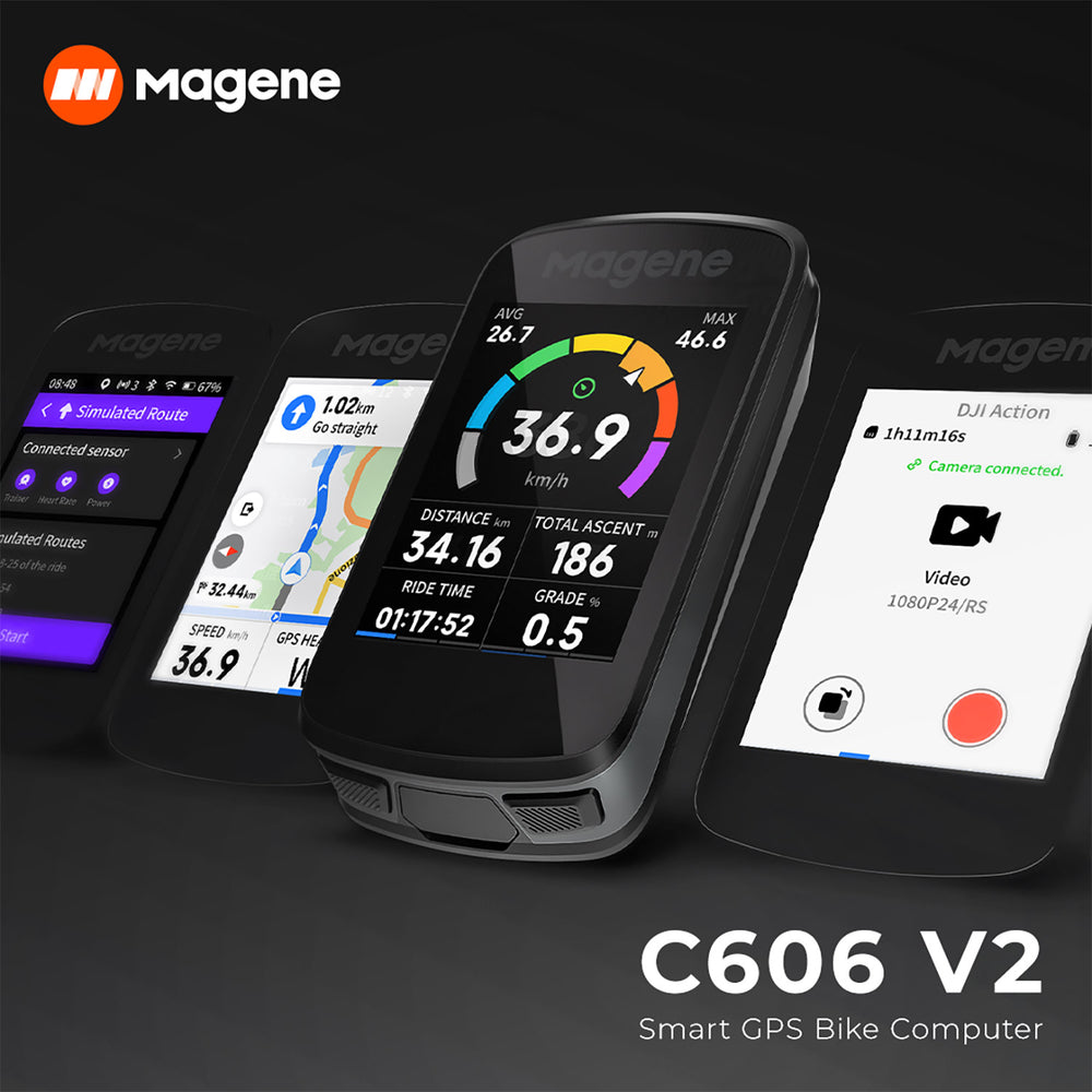 Magene C606 V2 Smart GPS Bike Computer-image-6