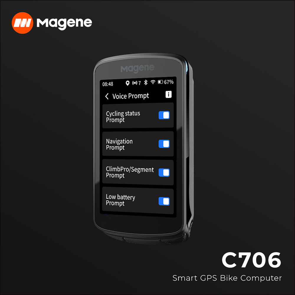 Magene C706 Smart GPS Bike Computer-image-6