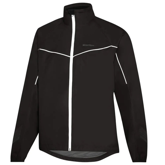 Madison Protec Mens Waterproof Jacket in Black