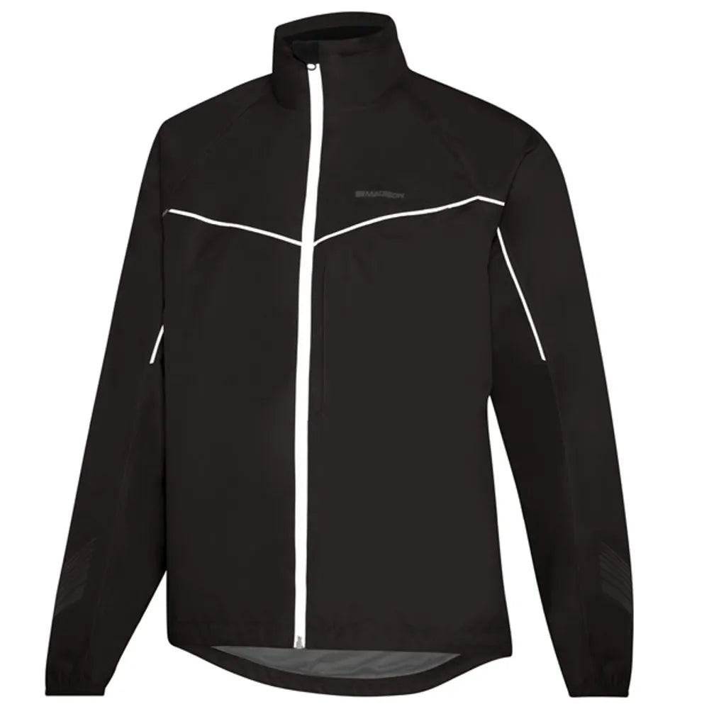Madison Protec Mens Waterproof Jacket in Black