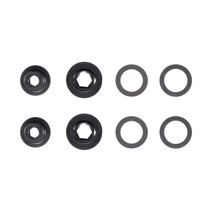 Avinox Crank Bolt Kit (Dual-Ring Laser Etched) - fits PR / PX / TL
