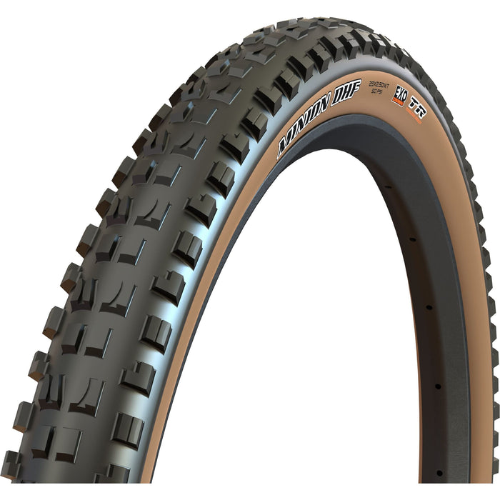 Maxxis Minion DHF Folding Dual Compound EXO Tubeless Tanwall Tyre