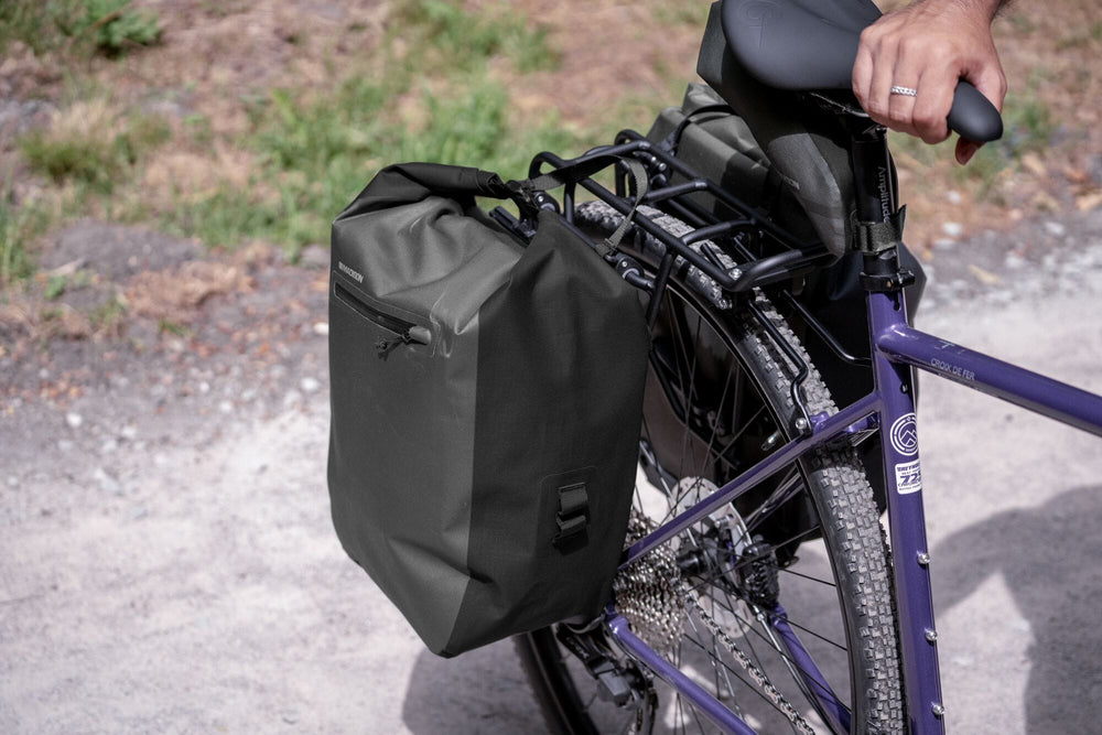 Madison Roam Waterproof 30L Pannier Bag - phantom grey