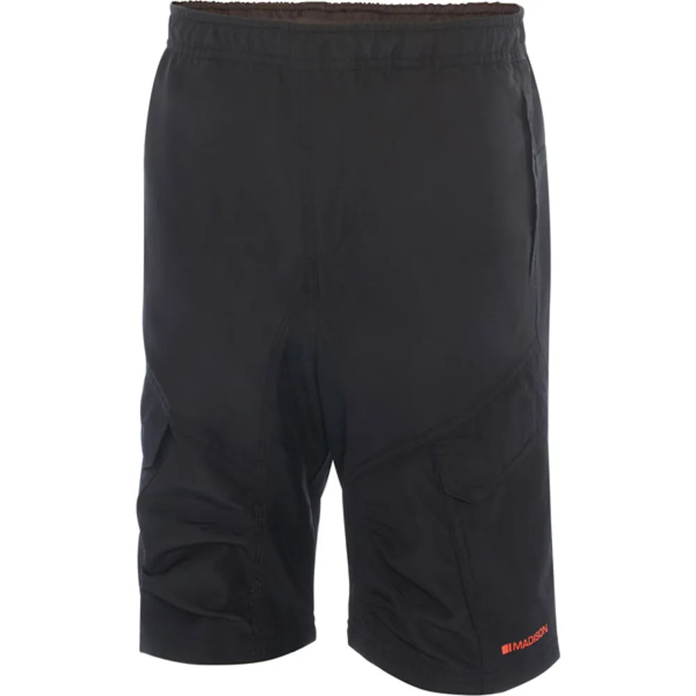Madison Youth Trail Mountain Bike Shorts in Black