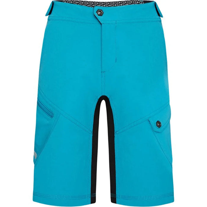 Madison Zen Kids Mountain Bike Shorts in Blue