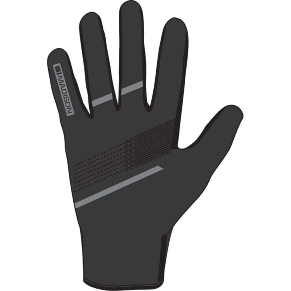 Madison Element Mens Softshell Gloves in Black