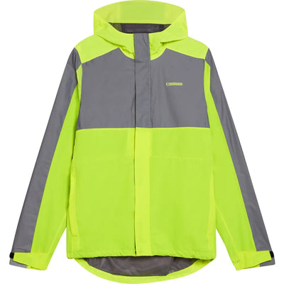 Madison Stellar FiftyFifty Reflective Mens Waterproof Jacket in Hi-Viz