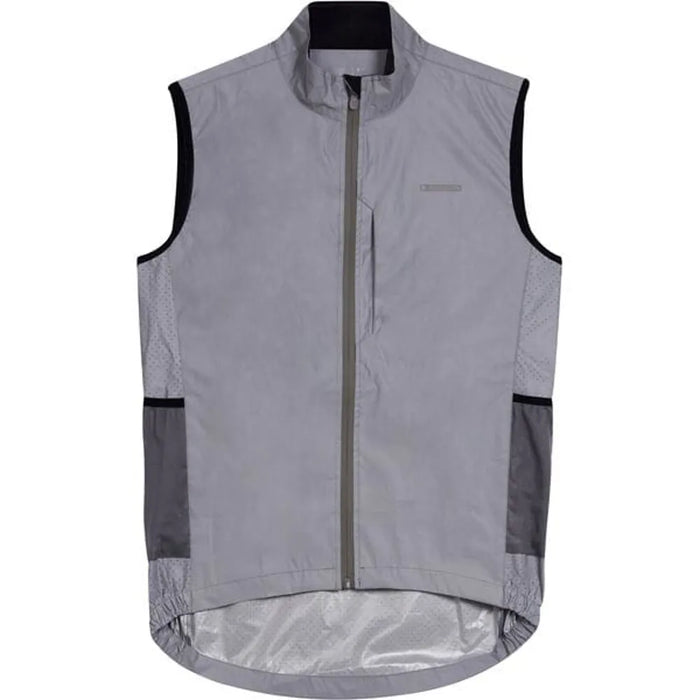 Madison Stellar Shine Men's Reflective SR Cycling Gilet in Grey