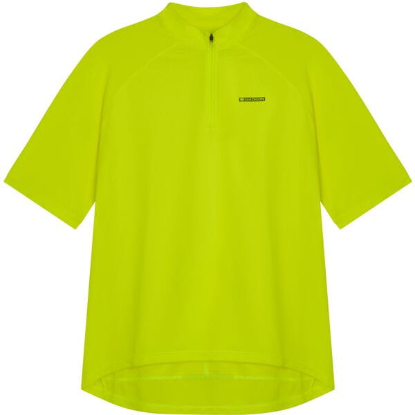 Madison Freewheel Men's Short Sleeve Jersey - Small / Hi Viz Yellow