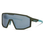 Enigma Sunglasses - 3 Lens pack - matt olive / smoke mirror
