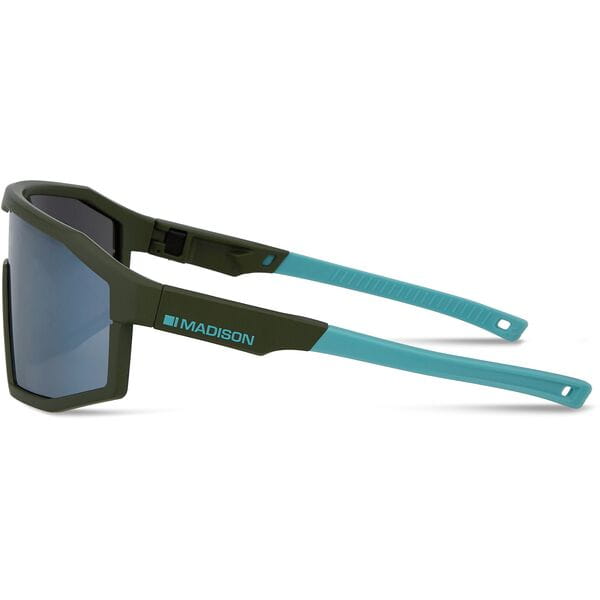 Enigma Sunglasses - 3 Lens pack - matt olive / smoke mirror
