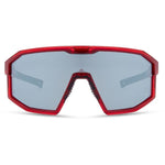 Madison Enigma Crystal Gloss Red Sunglasses - 3 Lens Pack - Black Mirror / Amber / Clear