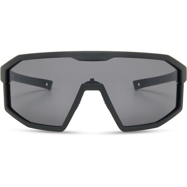 Madison Enigma Matt Black Sunglasses - 3 Lens pack - Black Mirror / Amber / Clear
