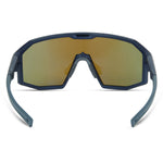 Madison Enigma Ink Navy Sunglasses - Blue Mirror Lens