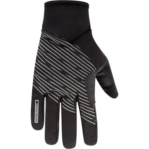 Madison Stellar Reflective Waterproof Thermal Gloves in Black
