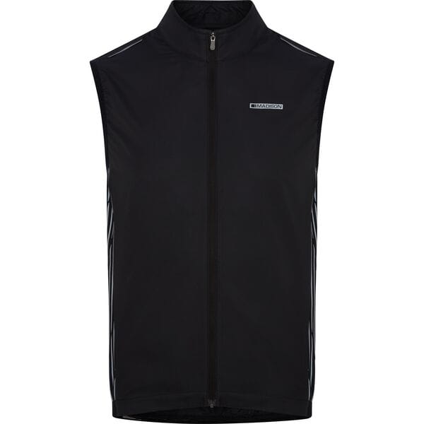 Stellar Reflective Windproof Men's Gilet, black
