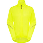 Madison Flux Women's 2-Layer Ultra Packable Waterproof Jacket - Size 10 / Hi-Viz Yellow
