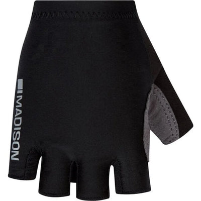Madison Youth Freewheel Cycling Mitts in Black
