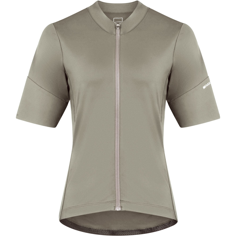 Madison Flux Women's Short Sleeve Jersey - Size 6 / Magnesium Grey