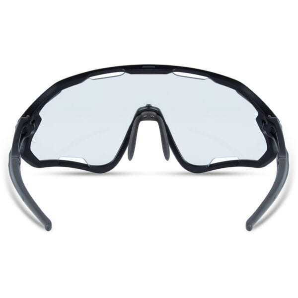 Madison Code Breaker Matt Black Sunglasses - Clear Lens