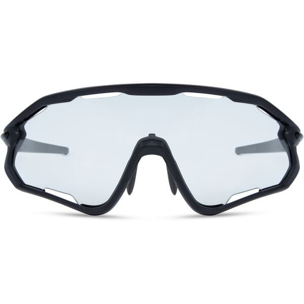 Madison Code Breaker Matt Black Sunglasses - Clear Lens