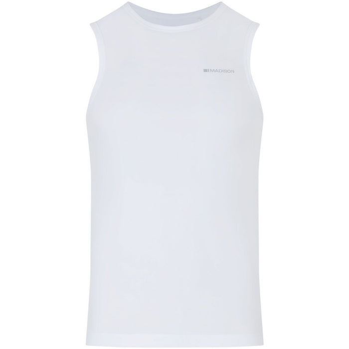 Flux Isoler Mesh Sleeveless Baselayer, white
