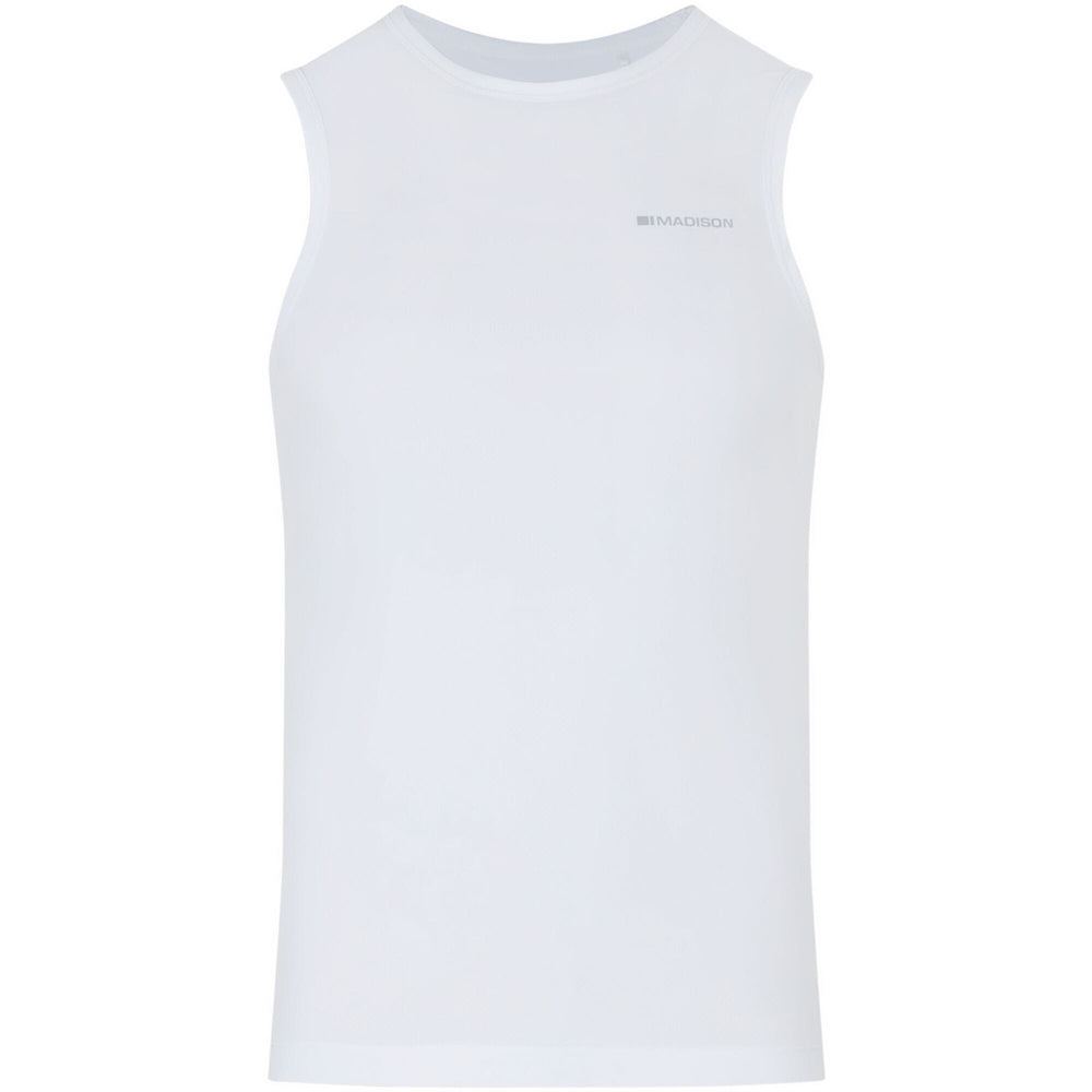 Flux Isoler Mesh Sleeveless Baselayer, white