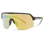 Crypto Air Gloss Black Sunglasses - Bronze Mirror Lens