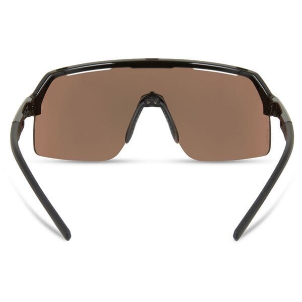 Crypto Air Gloss Black Sunglasses - Bronze Mirror Lens